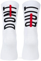 Pacific and Co Sosete Pacific and Co DON T QUIT (White) dontquitewhite Marime 42-45