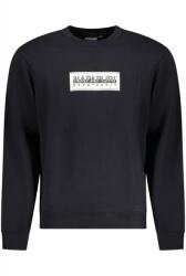 Napapijri Bluza barbati cu imprimeu cu logo, Regular Fit, negru (FI-NP0A4I1ABBOXLOGOC_NE041_M)