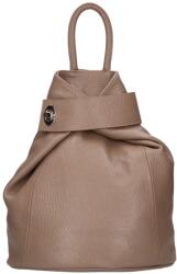 Rea Moda Olasz bőr 8503 drapp hátizsák
