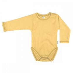 Kynga sárga hosszú ujjú gyerek body 152
