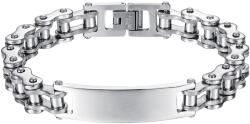 BeSpecial Bratara inox cu lant argintiu de motocicleta (BJC34)