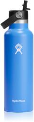 Hydro Flask Standard Mouth Straw Cap sticlă termos culoare Blue 621 ml - notino - 201,00 RON