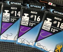 Browning Horog Sphere Match Hooks Black Nickel 15db 14