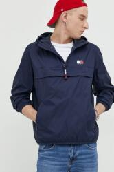 Tommy Jeans rövid kabát férfi, sötétkék, átmeneti - sötétkék M - answear - 63 990 Ft