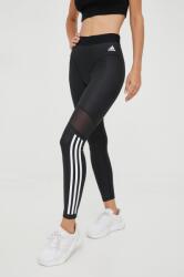 adidas Performance edzős legging Hyperglam fekete, női, nyomott mintás - fekete L