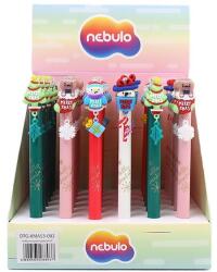 Nebulo Golyóstoll NEBULO nyomógombos 0, 5mm karácsony-3 (DTG-XMAS3-002) - tonerpiac