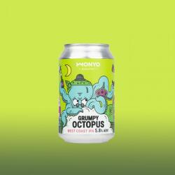 MONYO Brewing Co. Grumpy Octopus (Gluten Free) 5, 8% 0.33l - italmindenkinek