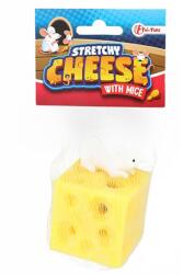 Magic Toys Stretchy Cheese șoarece ascuns, două variante, 1 buc (35098A) Figurina