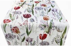 Mondo Italia Gobelin asztalterítő Tulipánok Chenille 1187B