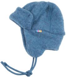 JOHA Căciulă dublată lână merinos fleece Joha - Basic Blue