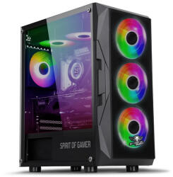 Spirit Of Gamer Rogue VII RGB Black (8303RA)
