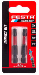 FESTA BIT hegy TORX T30x50mm S2 Festa Industry 2db/cs (87-18724)