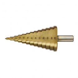 Berger Lépcsős lemezfúró 4-39mm-ig 13 lépcsős HSS Titan Berger (030404-0077)