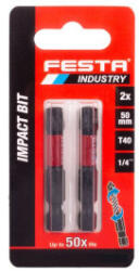 FESTA BIT hegy TORX T40x50mm S2 Festa Industry 2db/cs (87-18725)