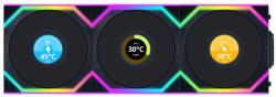 Lian Li UNI Fan SL Wireless LCD ARGB Reverse Blade PWM (12RSLLCD1W3B/LL-FAN-LULI-101)