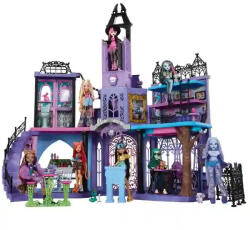 Mattel Monster High óriás rémséges egyetem bútorokkal és kiegészítőkkel, Haunted High School (HLP88) - morzsajatekbolt