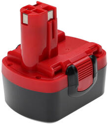 VHBW Elektromos kéziszerszámgép akkumulátor Bosch 13614, 15614, GSR 14.4V eszközökhöz - 14.4V, NiMH, 2000mAh (888402951)