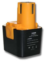 VHBW Elektromos kéziszerszámgép akkumulátor Panasonic BCP-EY9065, EY9065, EY9066B, EY9166 - 3300 mAh, 7, 2 V, NiMH (800104695)