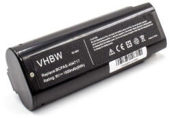 VHBW Elektromos kéziszerszámgép akkumulátor Paslode 900421, 900400, 900420, 404400, 404717 - 1500 mAh, 6 V, NiMH (800114689)