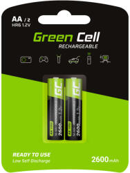 Green Cell akkumulátor / akku 2x AA HR6 2600mAh GR05 (GR05)