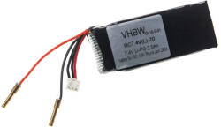 VHBW Drón akkumulátor Syma 903480-hoz - 2000 mAh 7, 4 V Li-polimer (800113829)