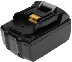 VHBW Elektromos kéziszerszámgép akkumulátor Makita 194309-1, 194230-4, 194205-3, 194204-5 - 5000 mAh, 18 V, Li-Ion (888400998)