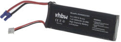 VHBW Drón akkumulátor Hubsan BC6551 / Hubsan X4 H501S - 3000 mAh 7, 4 V Li-polimer (888202391)