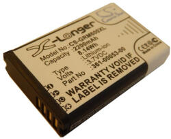 VHBW GPS akkumulátor Garmin 010-11599-00 - 2200 mAh, 3, 7 V (800106102)