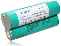 VHBW Elektromos kéziszerszámgép akkumulátor Bosch PSR 10.8V, AGS 10.8, KEO szerszámgépekhez - 10.8V, Li-Ion, 1500mAh (800106141)