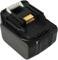 VHBW Elektromos kéziszerszámgép akkumulátor Makita BL1415G, BL1413G, 196375-4, BL1411G - 4000 mAh, 14, 4 V, Li-Ion (888400187)