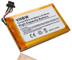 VHBW GPS akkumulátor Acer 20-00598-02A-EM - 900 mAh, 3, 7 V (106260908)