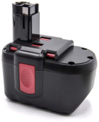 VHBW Elektromos kéziszerszámgép akkumulátor Bosch 11524, 12524, 13624 eszközökhöz - 24V, NiMH, 2000mAh (800114126)