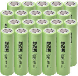 Green Cell 20 db Green Cell Li-Ion cella pack ICR18650-26H 2900mAh 3.7V 20GC18650NMC29 (36678)