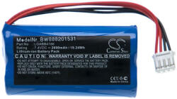 VHBW Drón akkumulátor DJI LGABB4186, RC03012, TI100782 - 2600 mAh 7, 4 V Li-Ion (888201531)