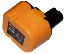 VHBW Elektromos kéziszerszámgép akkumulátor Ryobi 4400005, 1400670, 1400652B, 1400652, 1400143 - 3300 mAh, 12 V, NiMH (800104738)