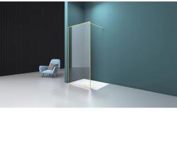 Rune Paravan de dus tip Walk-in auriu periat Rune Borr 80x200 cm (5940541331483) - sanoterm