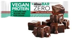 Abso AbsoBAR Zero Dupla Csokoládés Brownie Vegán Fehérjeszelet 40g