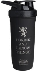 Nutriversum Reforce Stainless Steel I Drink and i know things 900 ml - Smartshake