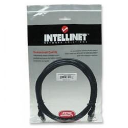 Manhattan Hálózati Kábel RJ45 - Cat6 UTP, 5 m, 100% Réz, Fekete