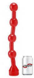 RedPearl Concoly golyók - vörös prémium intim eszköz, 42 x 5, 5 cm - szexvital