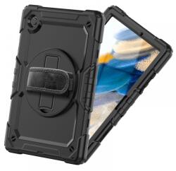 Tech-Protect Samsung Galaxy Tab A8 Ütésálló Tok kijelzővédő üveggel - Fekete