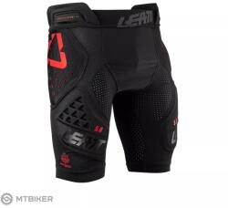 Leatt Impact Shorts 3DF 5.0 protektoros nadrág, fekete/piros (S)