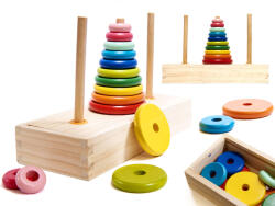  Ikonka fa Építőtorony szortírozóval (KX6214)