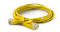 Wantec UTP CAT6a Patch Kábel 25 m - Sárga (7294)