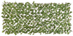 Kihúzható futtatórács műnövényekkel (babérpálma, zöld levél) 90x180 cm - 6db/karton (6040709 - 6040709)