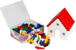 Q-BRICKS | 250 db-os többszínű, 100% kompatibilis építőkocka készlet | házikó