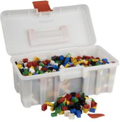 Q-BRICKS | 750 db-os vegyes, 100% kompatibilis építőkocka készlet alapszínekben (alapkockák)