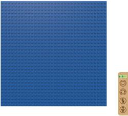 BiOBUDDi BB-0095 | építőjáték alaplap - 100% kompatibilis minden más kedvelt márkával | 32x32 bütyök sötétkék