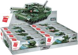 Qman 42301 - 8 az 1-ben Háborús tank építőjáték - 100% kompatibilis minden más kedvelt márkával - epitojatek