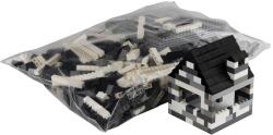 Q-BRICKS | 1000 db-os többszínű, 100% kompatibilis építőkocka készlet | házak